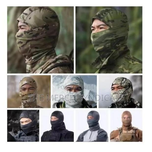 Tactical Sports Cycling Balaclava Full Face Neck Gaiter Ski Masks · Photo 4