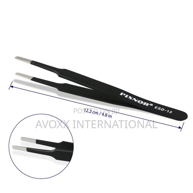 Pixnor Precision Tweezer Set - 7pcs Anti-static Tweezers Set S.Stel · Photo 5
