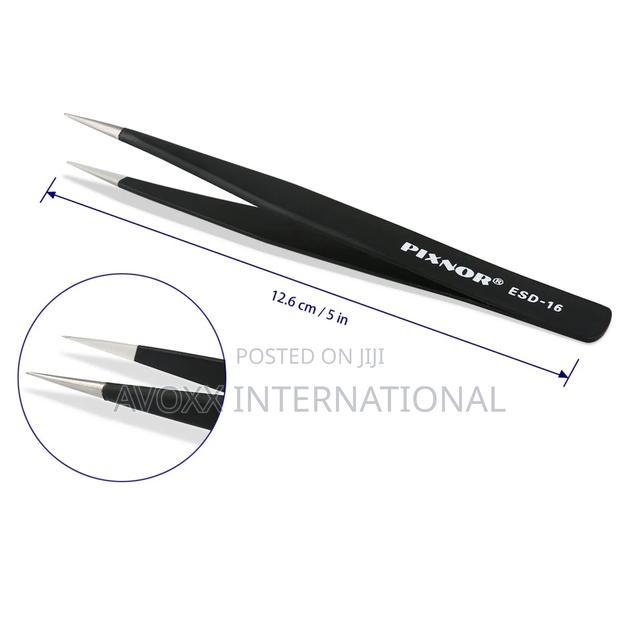 Pixnor Precision Tweezer Set - 7pcs Anti-static Tweezers Set S.Stel · Photo 8