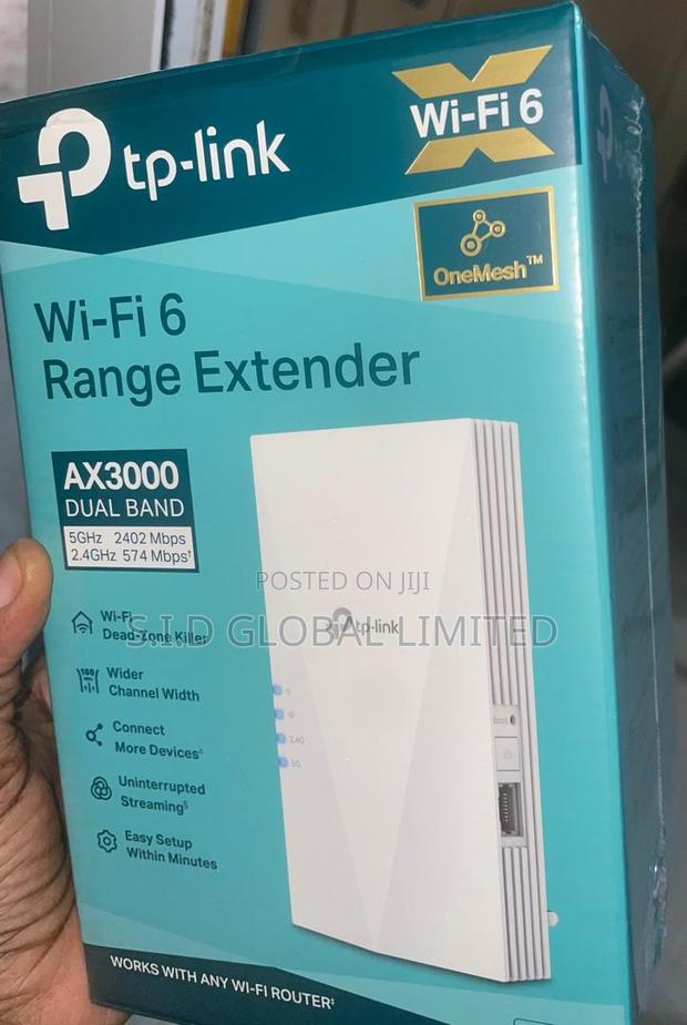 Tp-link Wifi 6 Mesh Extender- Re700x · Photo 1