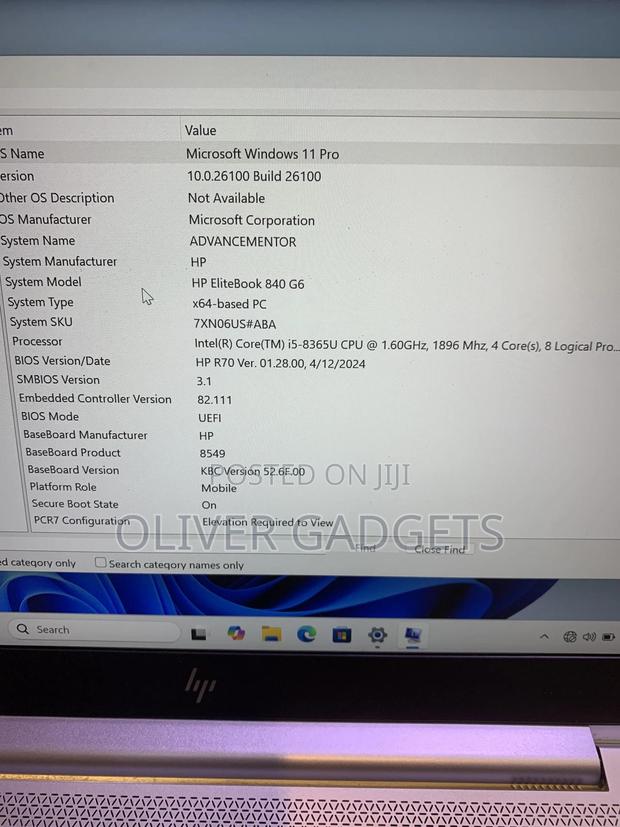 Laptop HP EliteBook 840 G6 16GB Intel Core I5 SSD 256GB · Photo 6