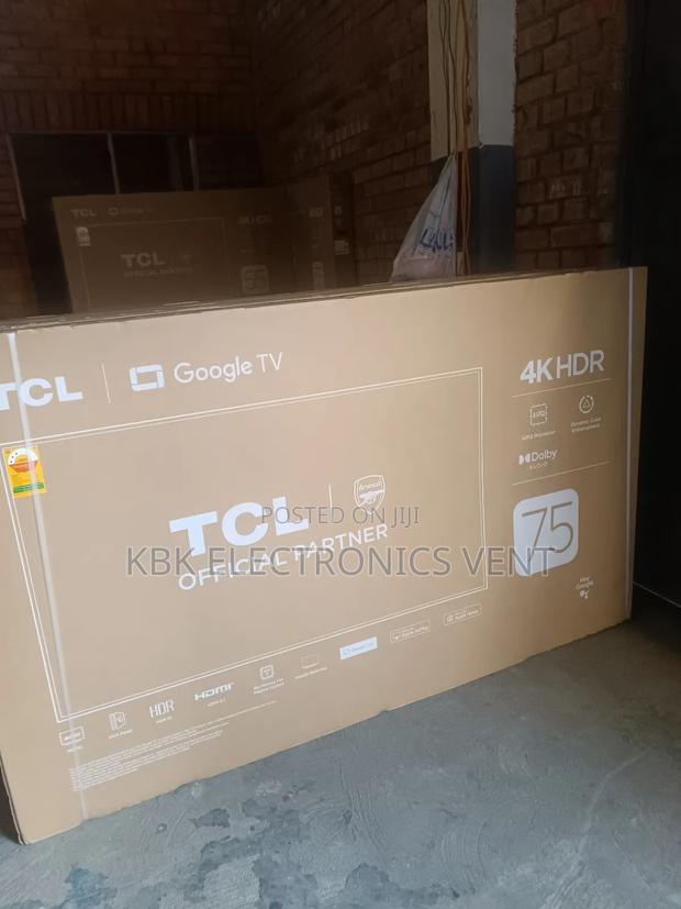 TCL 75" Smart Android HDR Uhd Led TV · Photo 1