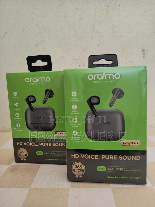 Oraimo Spacebuds Air+ Metallic Texture Ipx4 True Wireless Earbuds · Photo 1