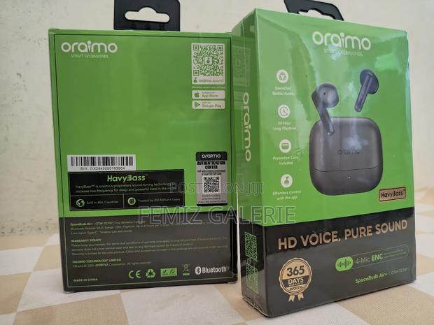 Oraimo Spacebuds Air+ Metallic Texture Ipx4 True Wireless Earbuds · Photo 3
