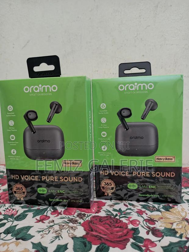 Oraimo Spacebuds Air+ Metallic Texture Ipx4 True Wireless Earbuds · Photo 1