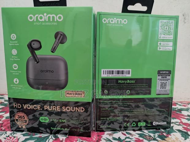 Oraimo Spacebuds Air+ Metallic Texture Ipx4 True Wireless Earbuds · Photo 3