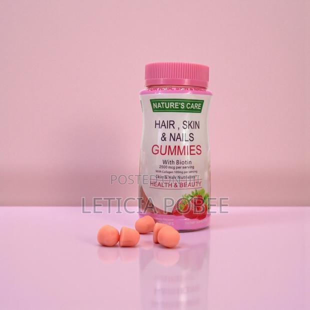 Nature’S Care Biotin Gummies—Boost Hair Growth,Nail Strength Skin Glow · Photo 1