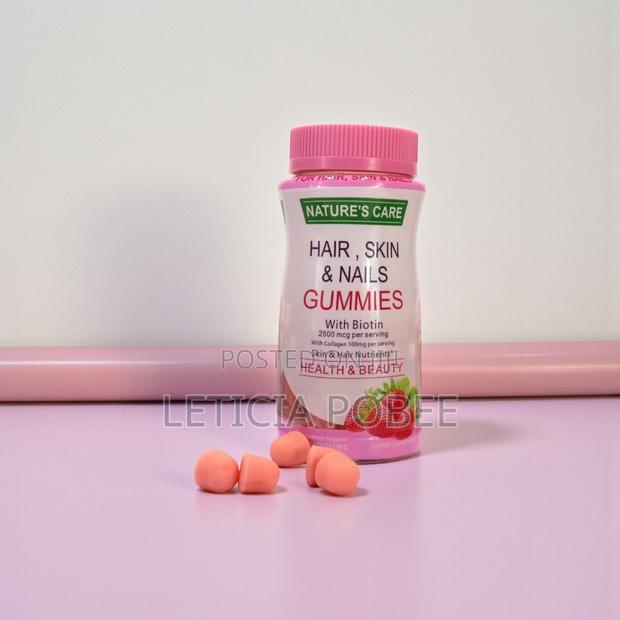 Nature’S Care Hair, Nails Skin Gummies — Premium Beauty Nutrition” · Photo 1