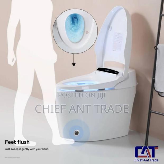 Digital Wc Smart Sensor Toilet Seat Water Closet · Photo 1
