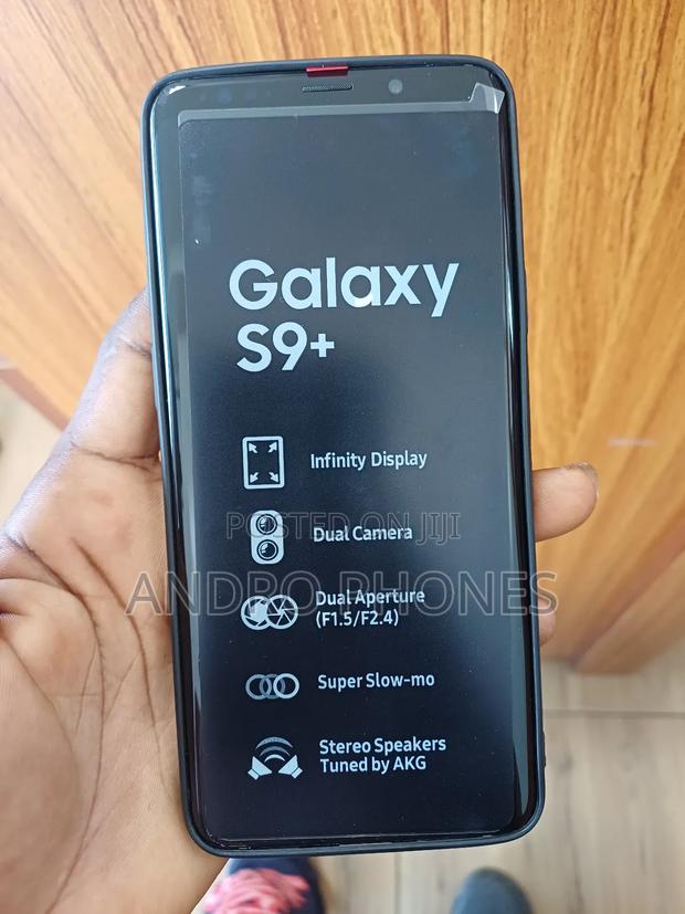 Samsung Galaxy S9 Plus 64 GB Black · Photo 1