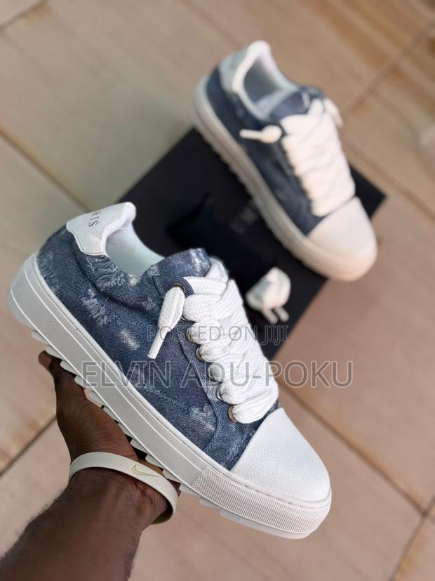 Numeris Raw Canvas Sneakers In Different Style , Swipe>>> · Photo 4