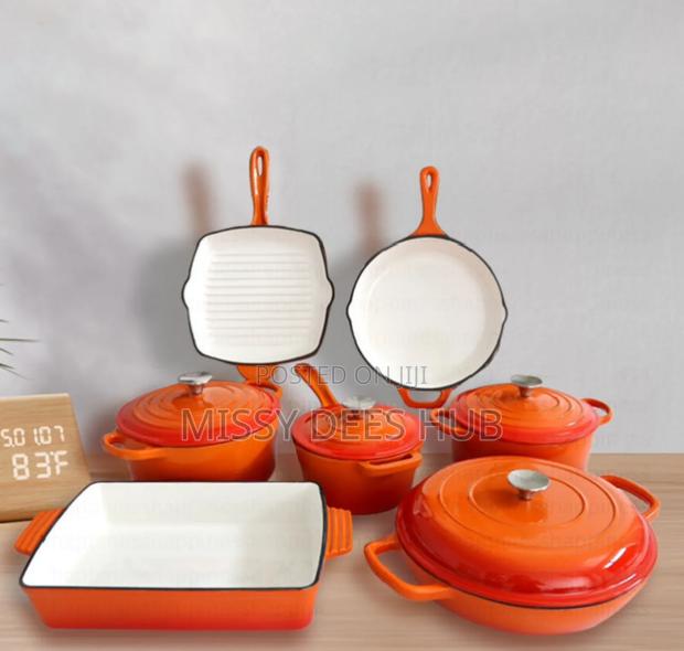 11pcs Cast Iron Pots From Healthy Living · Photo 1