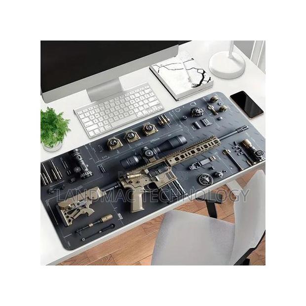 Gaming Gun Parts Assembly Large Mouse Pad Xxl Desk Mat · Photo 2