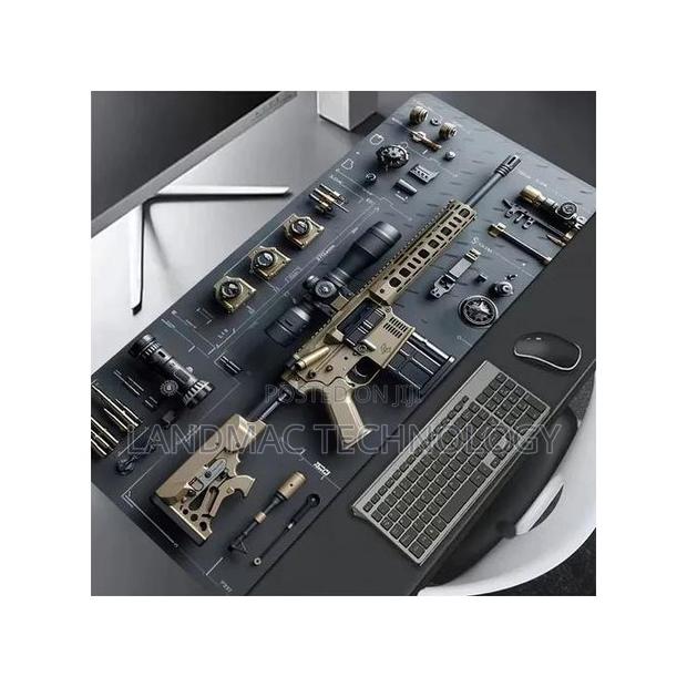 Gaming Gun Parts Assembly Large Mouse Pad Xxl Desk Mat · Photo 3