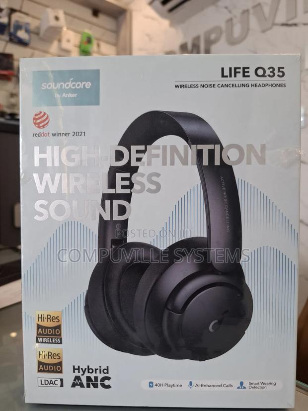 Soundcore by Anker Life Q35 Wireless Noise Cancelling Headphones · Photo 1