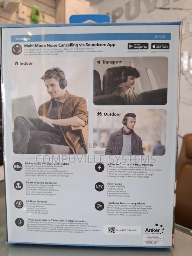 Soundcore by Anker Life Q35 Wireless Noise Cancelling Headphones · Photo 2