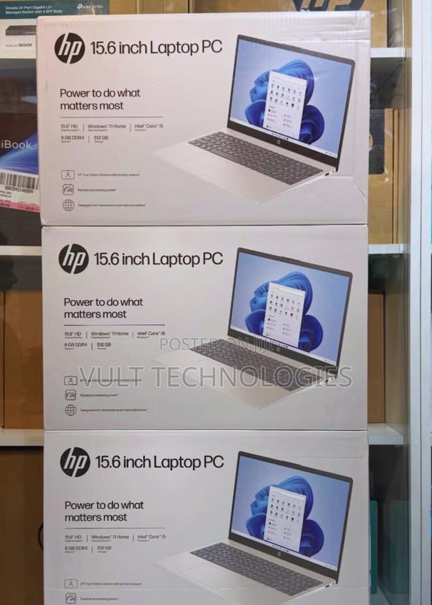 New Laptop HP 15 8GB Intel Core i5 SSD 512GB · Photo 1