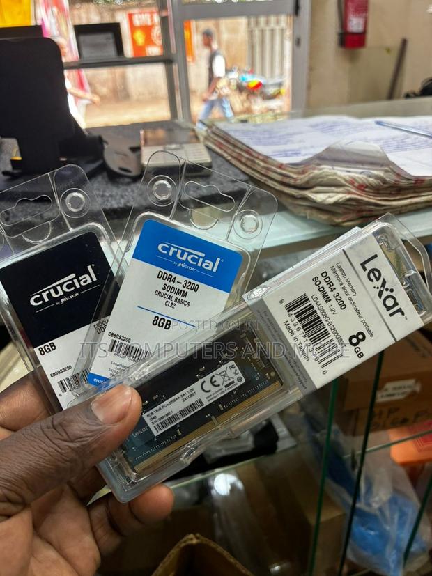 8gb Pc4/Ddr4 3200 Laptop Ram(Crucial And Lexar) · Photo 2