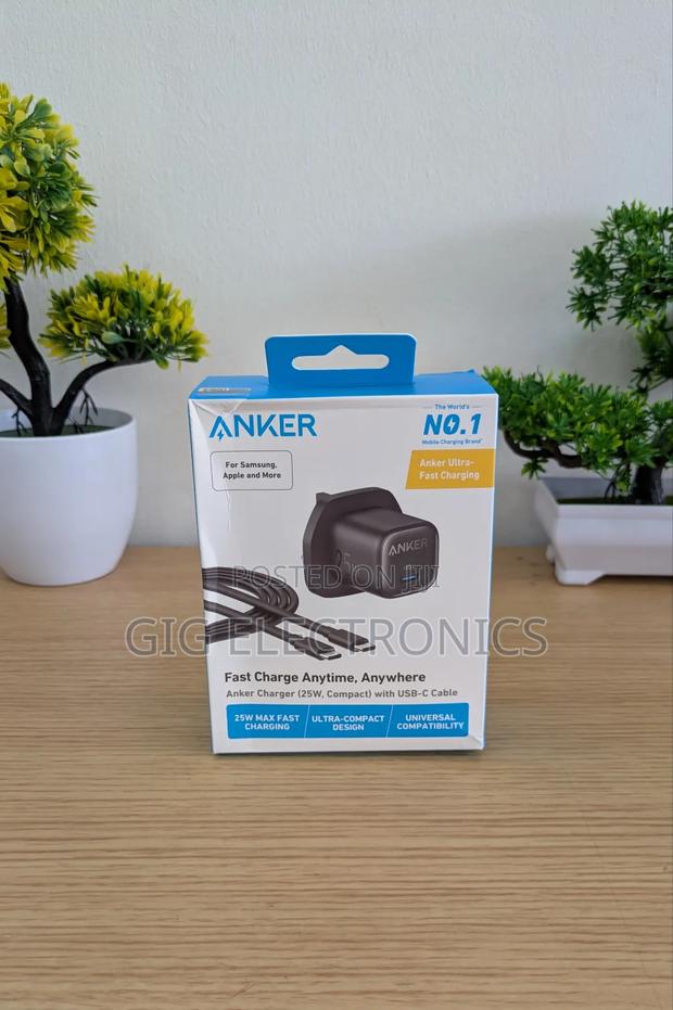 Anker 25w Charger With Type-C to Type-C Cable B2656k11 · Photo 1