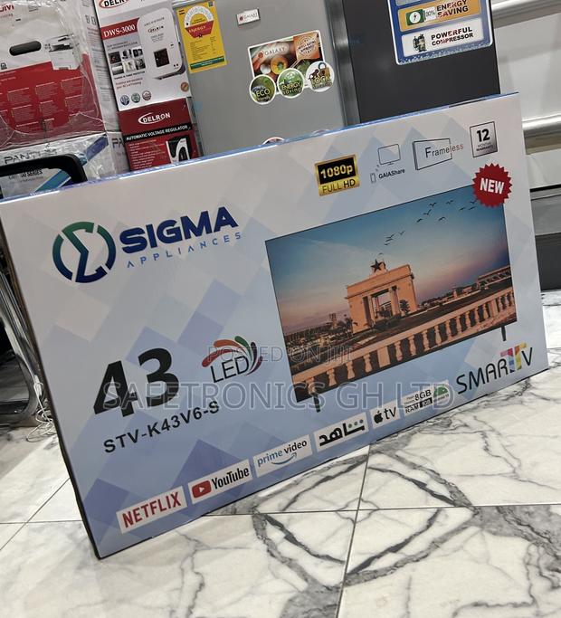 Durable Best 43” Smart Full Hd Led Android Sigma Sig-K43v6-S Tv · Photo 2