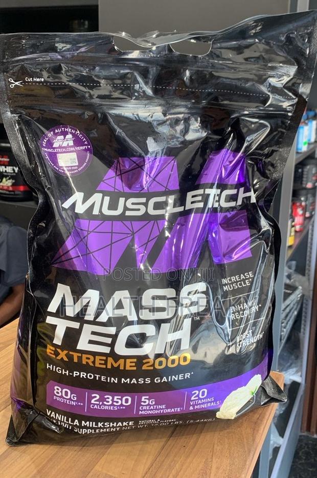 Protein Muscletech Protein Extreme 2000 Muscle Builder Weight Gainer · Photo 1