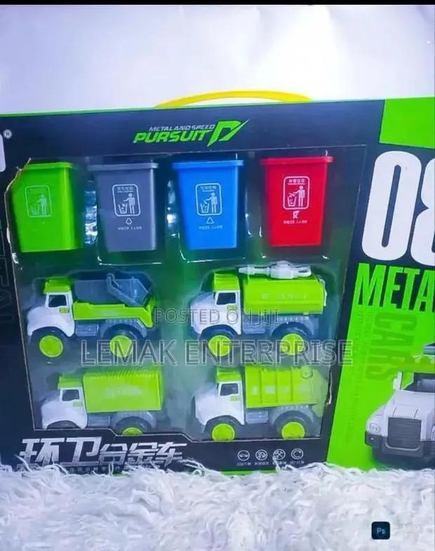 Toy Trucks 4 Variety Set · Photo 1