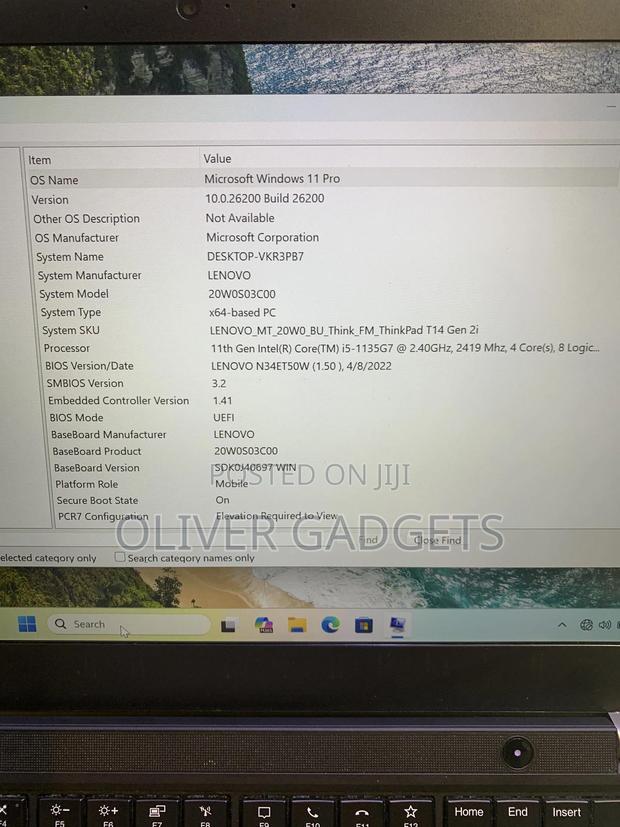Laptop Lenovo ThinkPad T14 16GB Intel Core i5 SSD 512GB · Photo 7