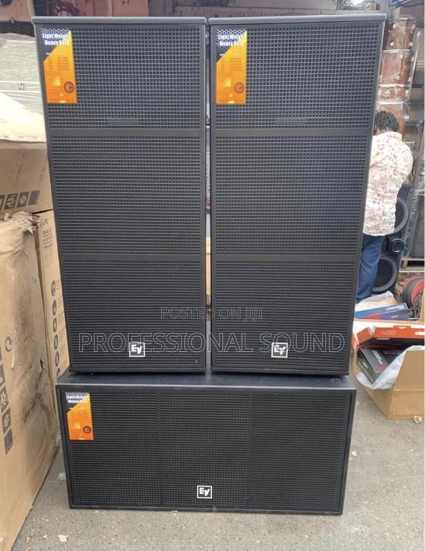 Electro-Voice (Ev) Two Full-Range and One Subwoofer. · Photo 1