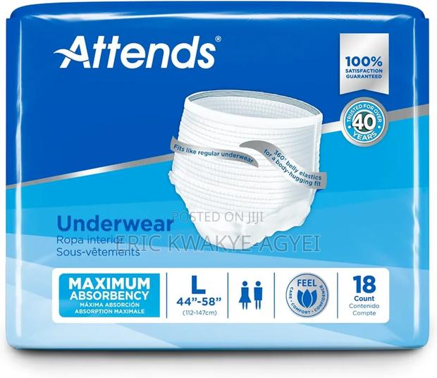 Attends Underwear Ultimate Absorbency - Large (18 Count) · Photo 2