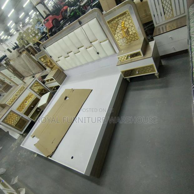 Bedroom Complete Set, Bedframe, Dresser, Wardrobe, Bedside Nightstand · Photo 5