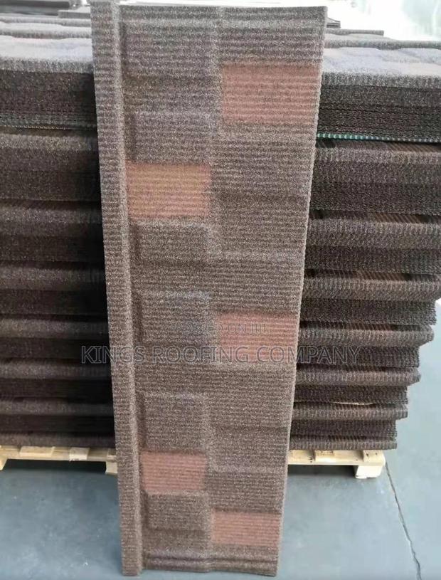 Coffee Brown Shingle Roofing Tiles · Photo 1