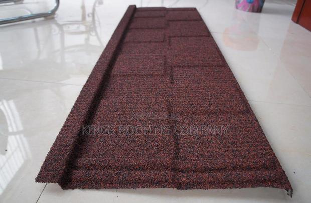 Wine Colored Shingle Tiles · Photo 1