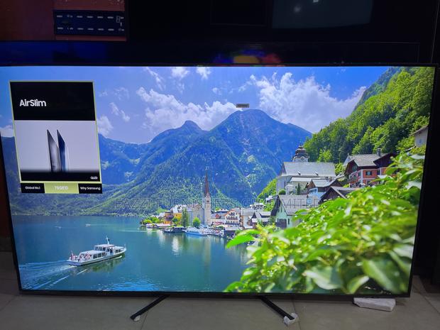 75qeid Samsung 75 Inc Qled 2024/25 Model Uhd HDR Smart Satellite Tv · Photo 1