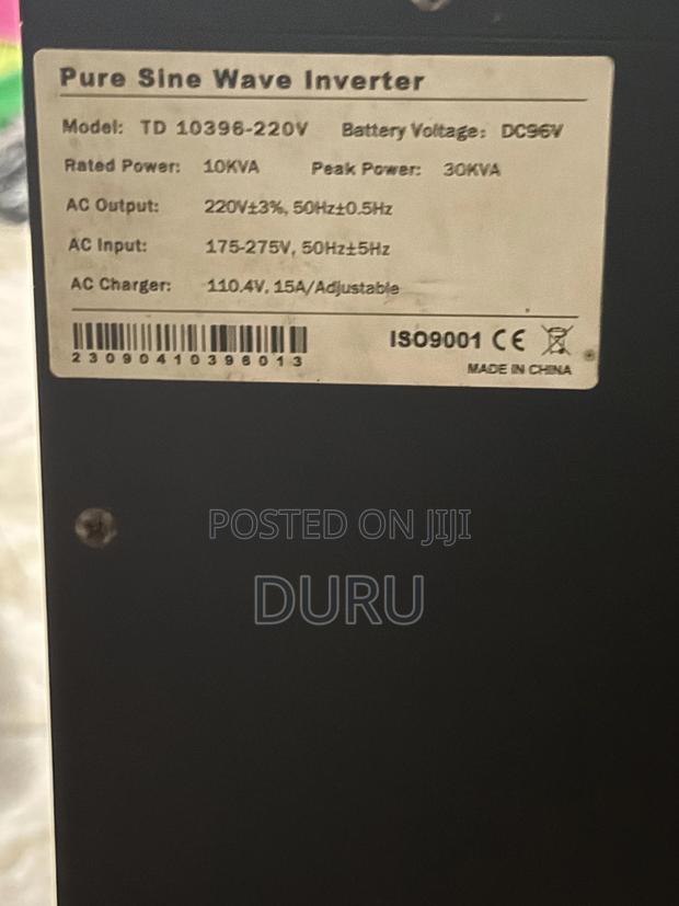 10kva Fore Solar Hybrid Inverter – 30kva Peak · Photo 2