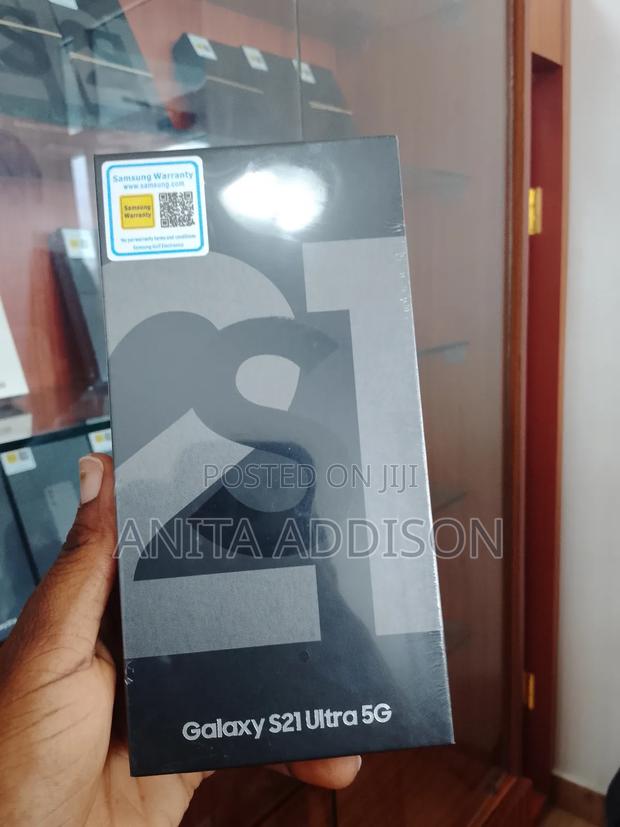 New Samsung Galaxy S21 Ultra 5G 128 GB Black · Photo 3
