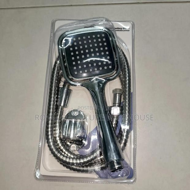 Hand Held Shower Set, Chain And Handle, Telephone Shower · Photo 1