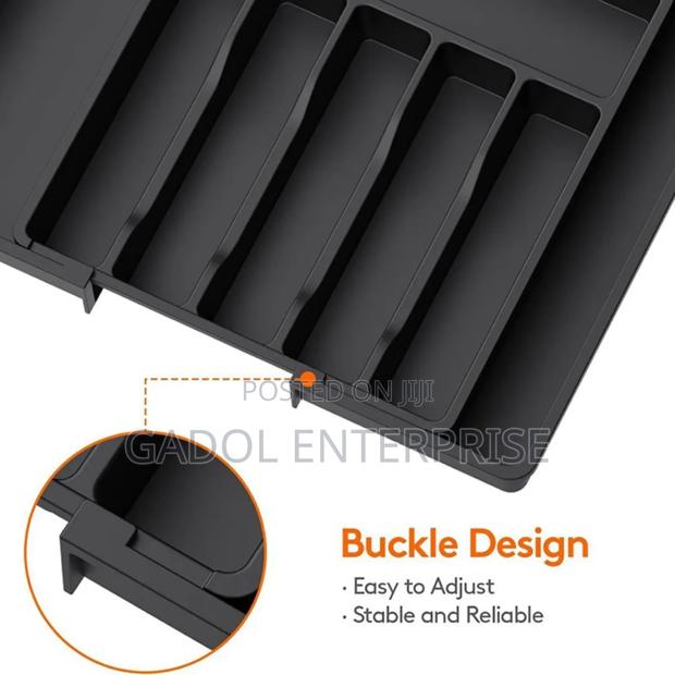 Kitchen Drawer Cutlery Organizer Expandable · Photo 5