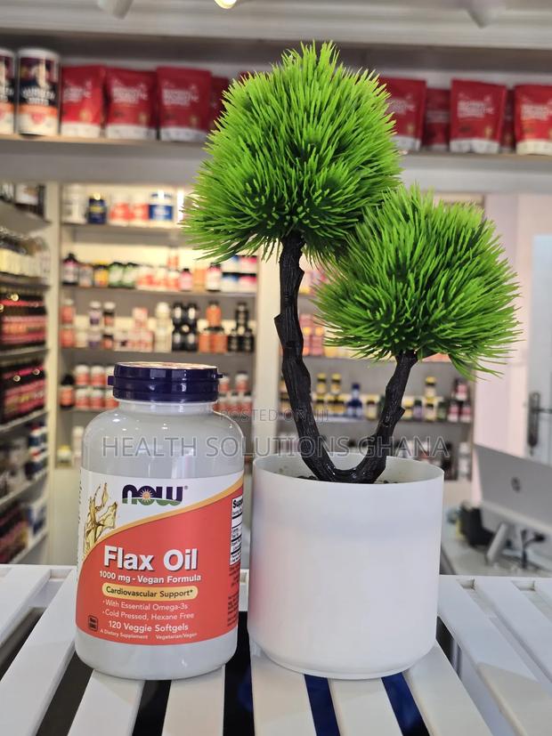 Now Flax Oil Capsules · Photo 1