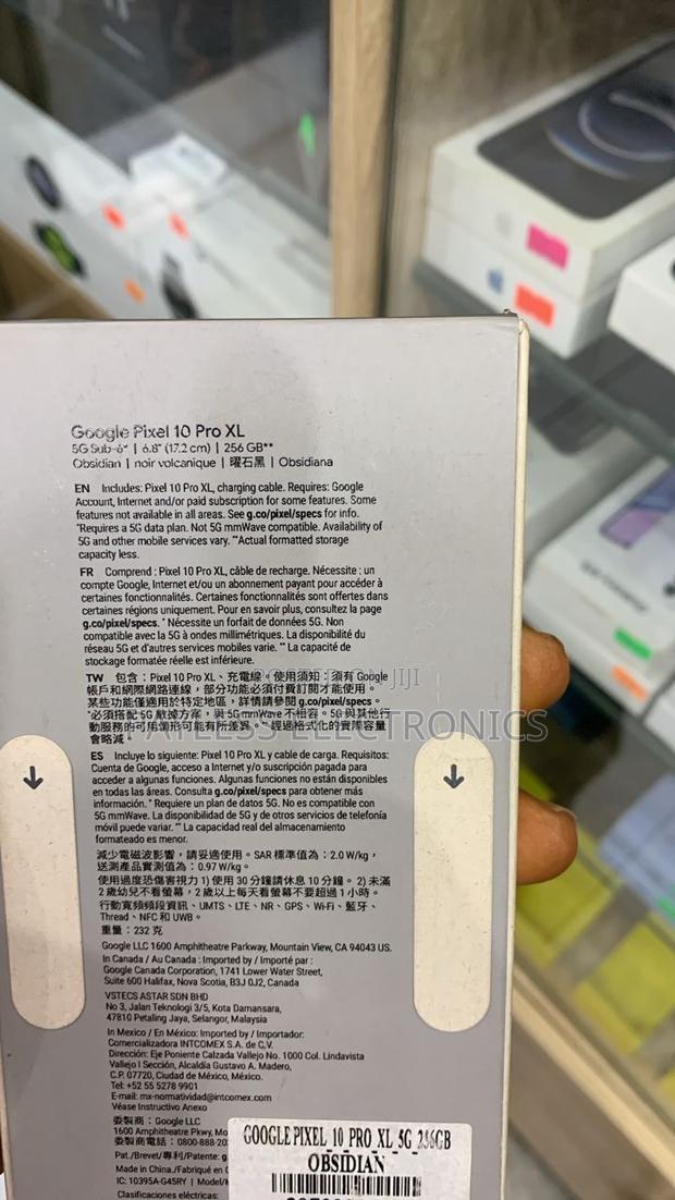 New Google Pixel 10 Pro XL 256 GB Gray