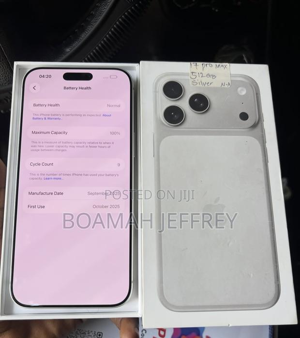 Apple iPhone 17 Pro Max 512 GB Silver · Photo 3