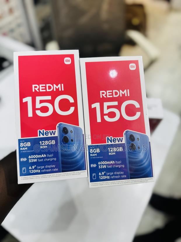 New Xiaomi Redmi 15C 4G 128 GB Blue · Photo 2