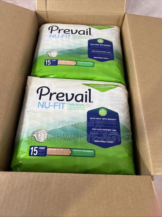 Nu-Fit Daily Briefs, Incontinence, Max Absorbency, Xl, 15 · Photo 1