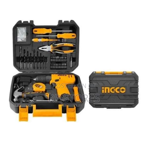 81pcs Tools Set With Cordless Drill · Photo 1