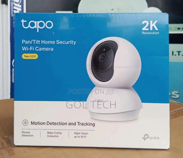 Tp-Link Tapo Pan/Tilt Home Security Wifi Camera Tapo C210 Resolutio · Photo 1
