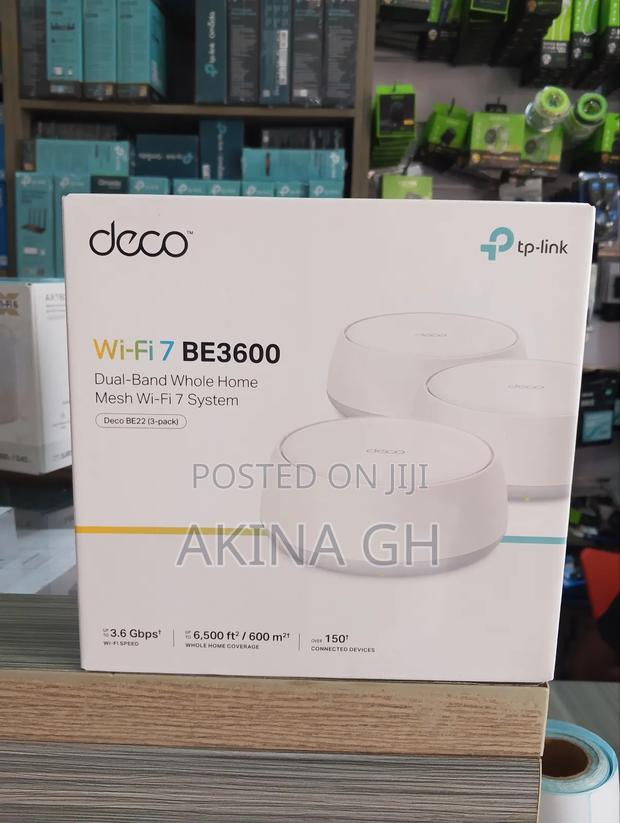 Tp-Link Deco Be22 3 Pack Wi-Fi 7 Be3600 Whole Home Mesh System · Photo 1