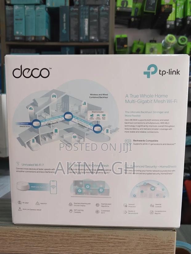 Tp-Link Deco Be22 3 Pack Wi-Fi 7 Be3600 Whole Home Mesh System · Photo 3
