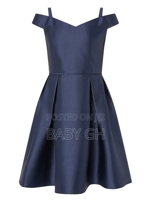 Moonsoon Girls High-Low Blue Occasion Dress · Photo 1
