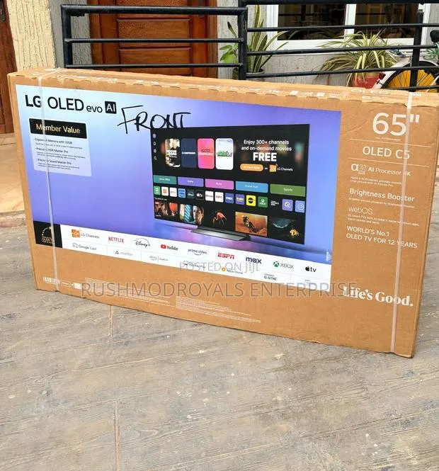 Great Contrast LG Oled Evo 65 Inch TV Oled65c5aua · Photo 1