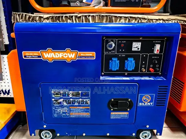 Wadfow Silent Diesel Generator
