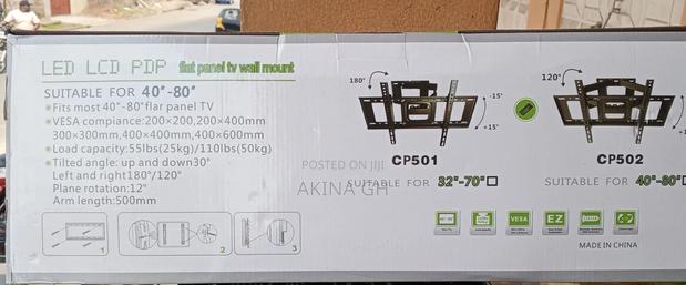 Full Motion Dual Arm Tv Wall Mount "40-80" · Photo 2